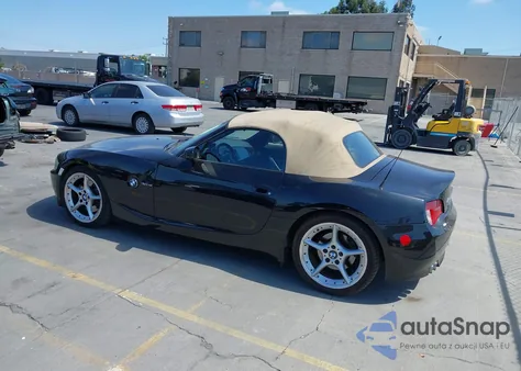 2006 BMW Z4 3.0Si из США, поврежденный, VIN 4USBU53546LX00073